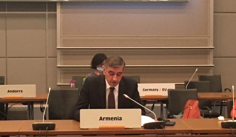 ԵԱՀԿ-ում ՀՀ մշտական ներկայացուցիչն անդրադարձել է Արցախի և Հայաստանի դեմ Ադրբեջանի ագրեսիային