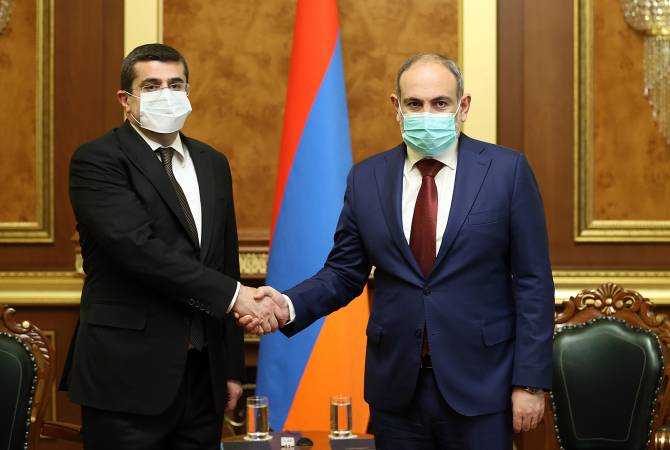 Artsakh President addresses message to Pashinyan wishing success on path of exercising trust received by voters