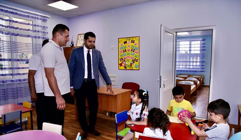 Մյասնիկյան համայնքի մանկապարտեզի շենքը հիմնանորոգվել է. կհաճախի 120 երեխա