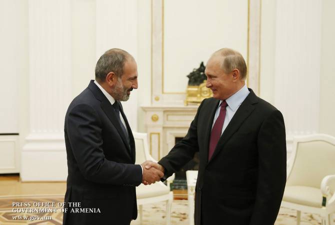 Nikol Pashinyan sent a congratulatory message to Vladimir Putin on the occasion of Russia Day