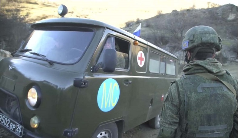 About 100 Russian peacekeepers at observation posts in Nagorno-Karabakh vaccinated against coronavirus