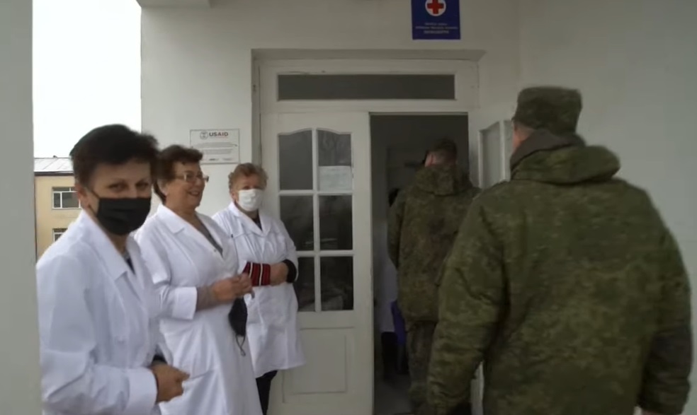 Work of visiting medical teams in the village of Dashbulag in Nagorno-Karabakh