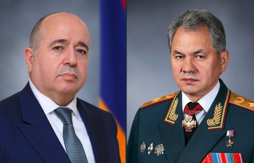 Հանդիպել են ՀՀ և ՌԴ պաշտպանության նախարարները․ քննարկվել է հայ-ադրբեջանական սահմանային իրադրությունը