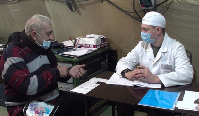 ՌԴ ՊՆ հատուկ նշանակության բժշկական ստորաբաժանման ռազմական մասնագետները տեղակայել են լրացուցիչ բժշկական կետեր