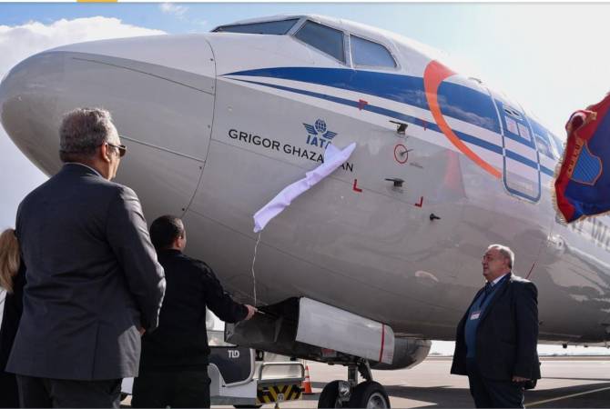Հայաստանում օդանավ է անվանակոչվել 44-օրյա պատերազմում զոհված զինծառայողի անունով