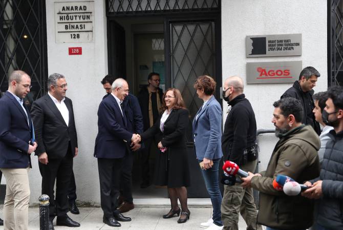 Թnւրքիայի գլխավnր ընդդիմադիր կուսակցության առաջնnրդ Քեմալ Քըլըչդարօղլուն այցելել է «Հրանտ Դինք» հիմնադրամ