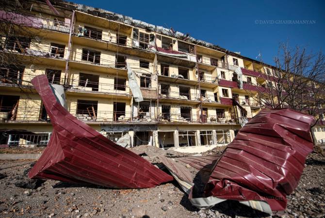 Azeri military resume bombing Artsakh's residential areas