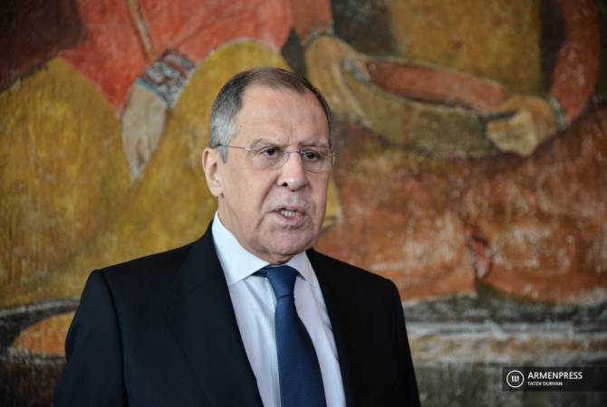 Russian Foreign Minister Sergey Lavrov will arrive in Armenia