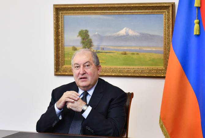 President Sarkissian calls for soberness, restraint and vigilance