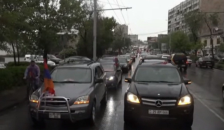 Այսօր առավոտյան վերսկսվել են անհնազանդության ակցիաները. ավտոերթեր են իրականացնում Երևանում