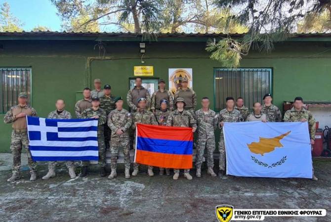 Հայաստանի, Հունաստանի և Կիպրոսի դիպուկահարները ավարտել են զորավարժությունները (լուսանկարներ)