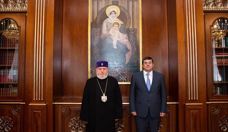 Католикос Всех Армян и президент Арцаха обсудили вызовы, стоящие перед армянским населением Арцаха