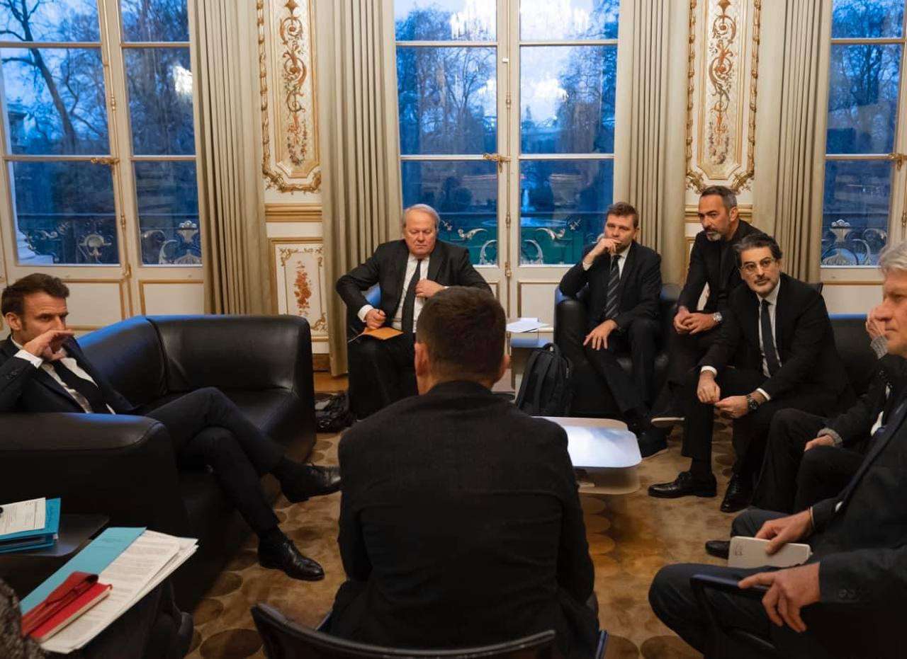 Ֆրանսիայի նախագահը հանդիպել է հայ համայնքի ներկայացուցիչներին