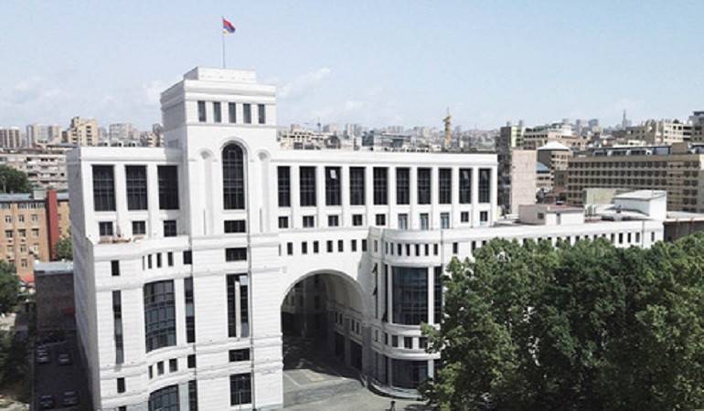 ՀՀ ԱԳՆ հայտարարությունը սահմանին տիրող իրավիճակի և ադրբեջանական աադրանքի մասին