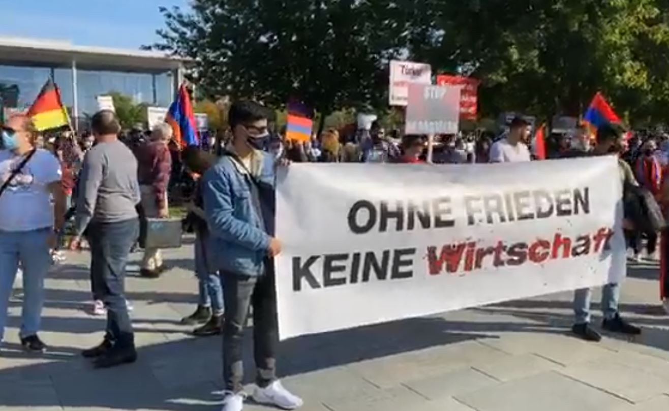 Գերմանիայի հայ համայնքի բողոքի ցույցը Բեռլինում․ ՏԵՍԱՆՅՈՒԹ