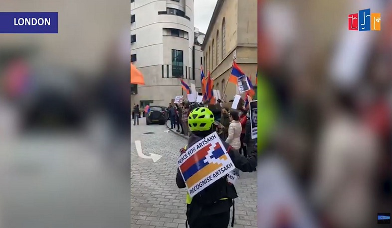 "Позор BBC". армяне Британии провели акцию протеста․ видео