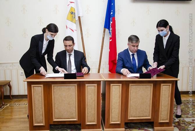 Ереван и Ростов-на-Дону подписали пятилетнюю программу сотрудничества