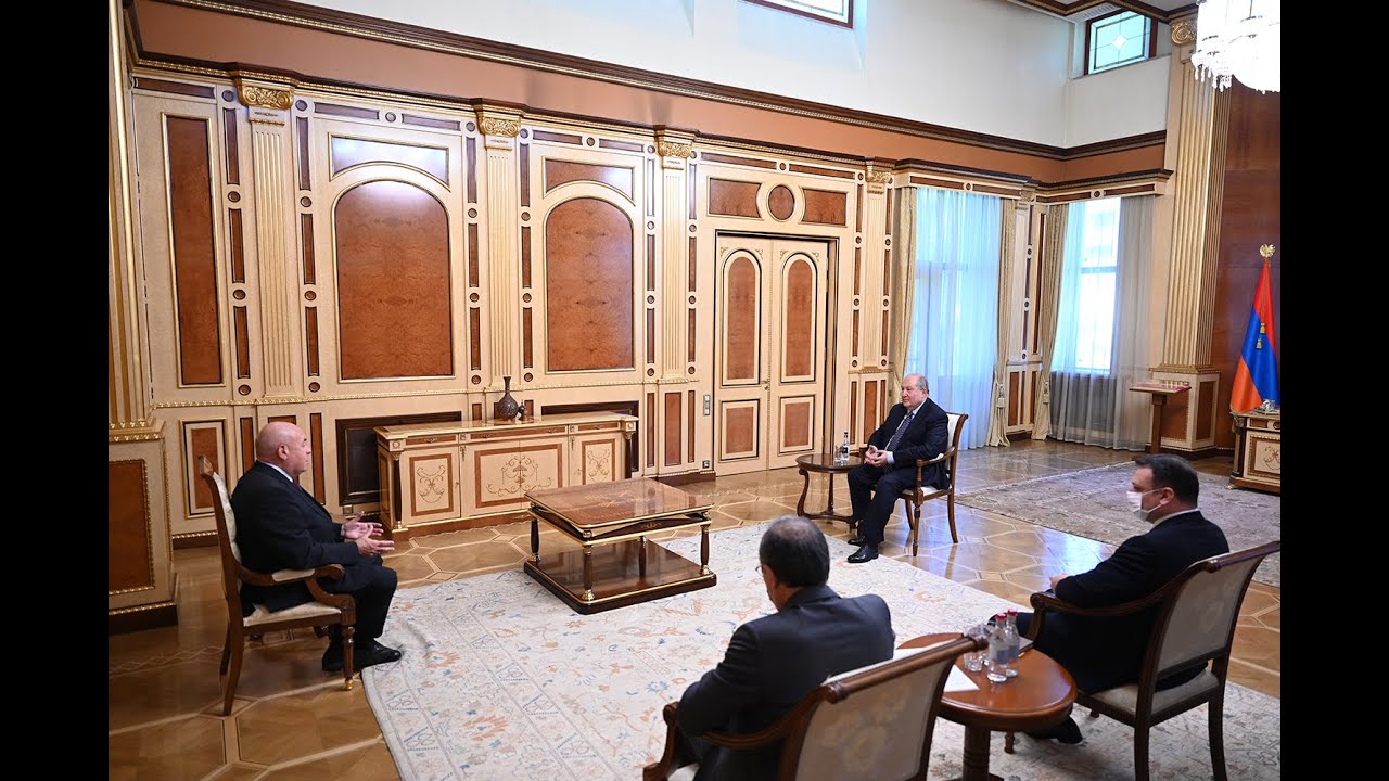 Նախագահ Արմեն Սարգսյանն ընդունել է ՌԴ նախագահի՝ միջազգային մշակութային համագործակցության հարցերով հատուկ ներկայացուցիչ Միխայիլ Շվիդկոյին