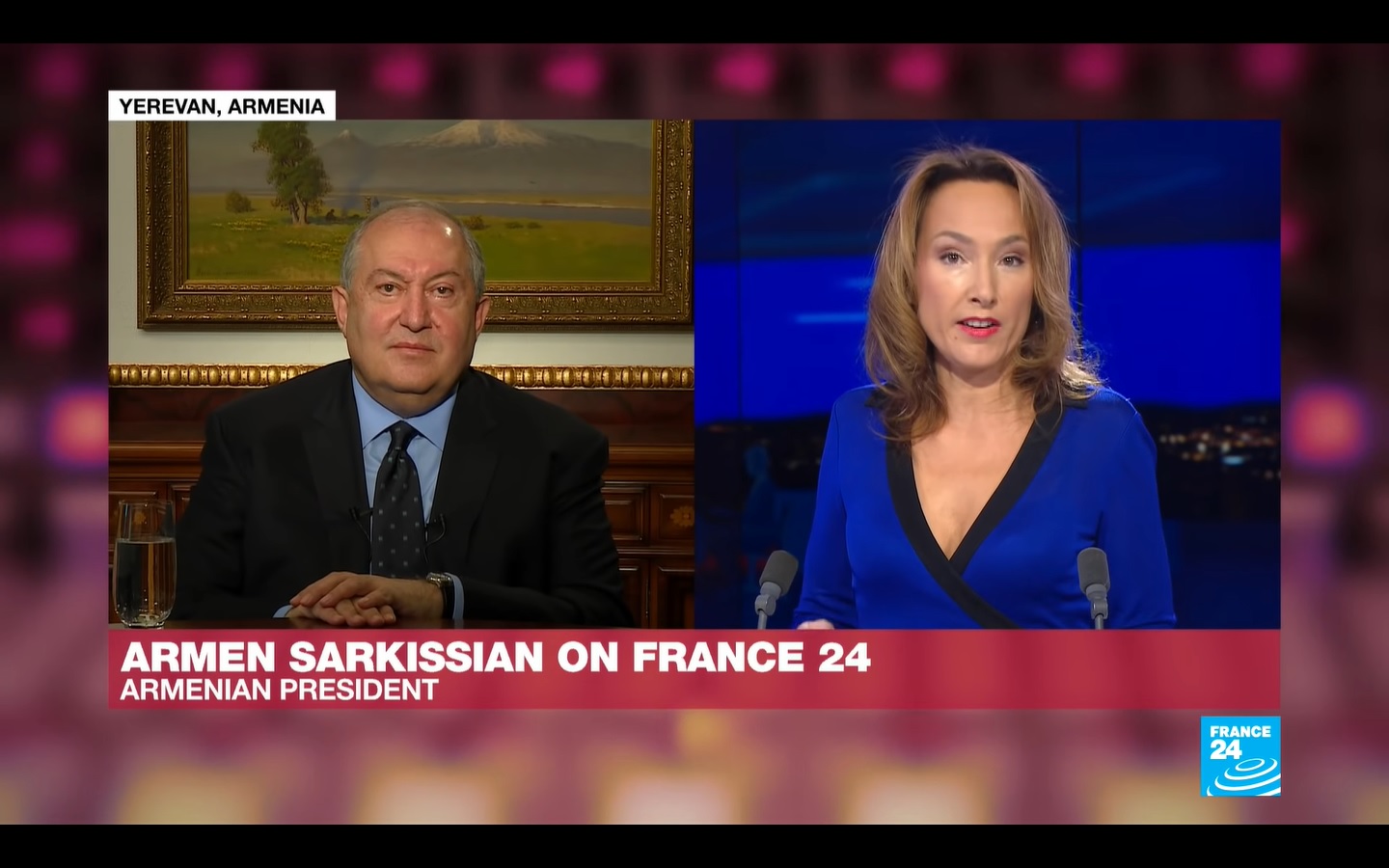 Ե՞րբ է միջազգային հանրությունը ճնշում գործադրելու Թուրքիայի վրա, որպեսզի այդ երկիրը դուրս գա այս հակամարտությունից. նախագահ Արմեն Սարգսյանը` France 24-ին. ՏԵՍԱՆՅՈՒԹ