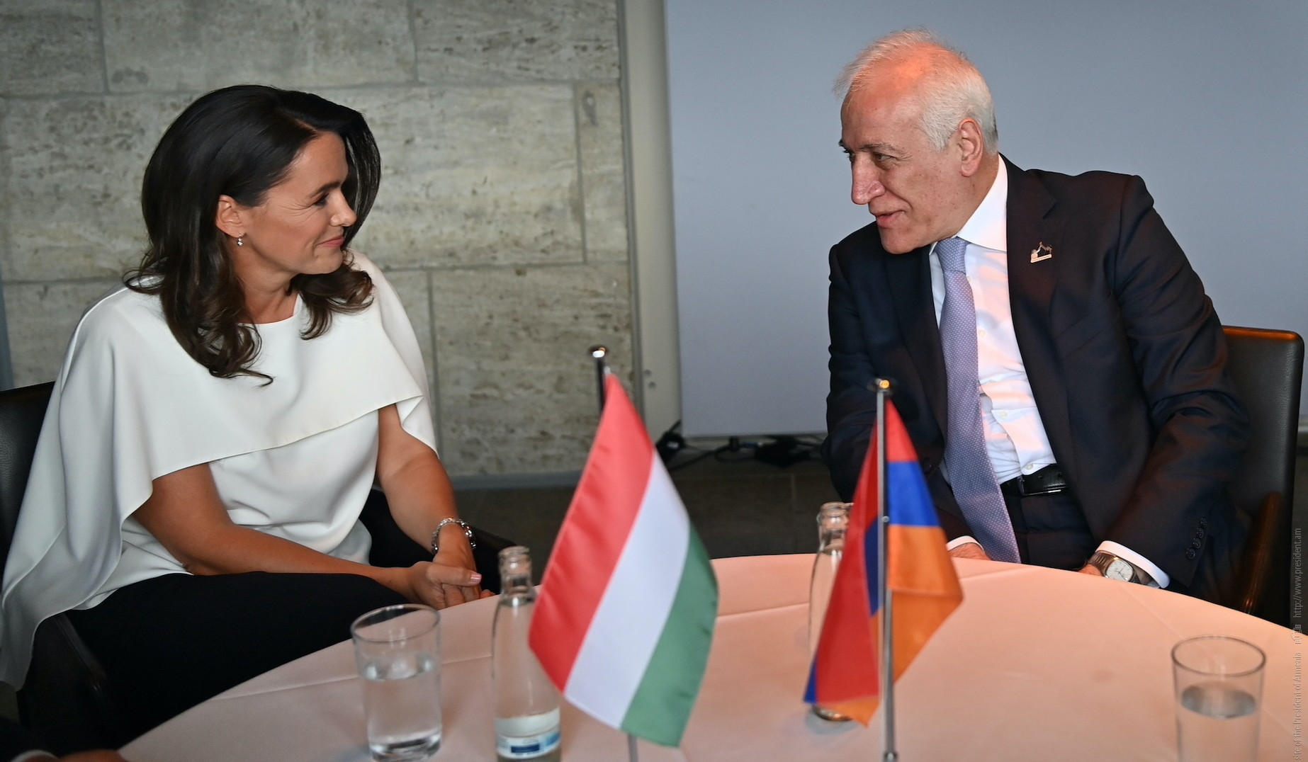 Հայաստանի և Հունգարիայի նախագահները քննարկել են համագործակցության խթանման ուղիները