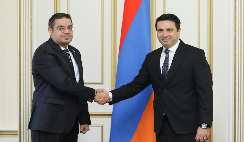 А.Симонян принял Чрезвычайного и Полномочного посла Сирии в Армении