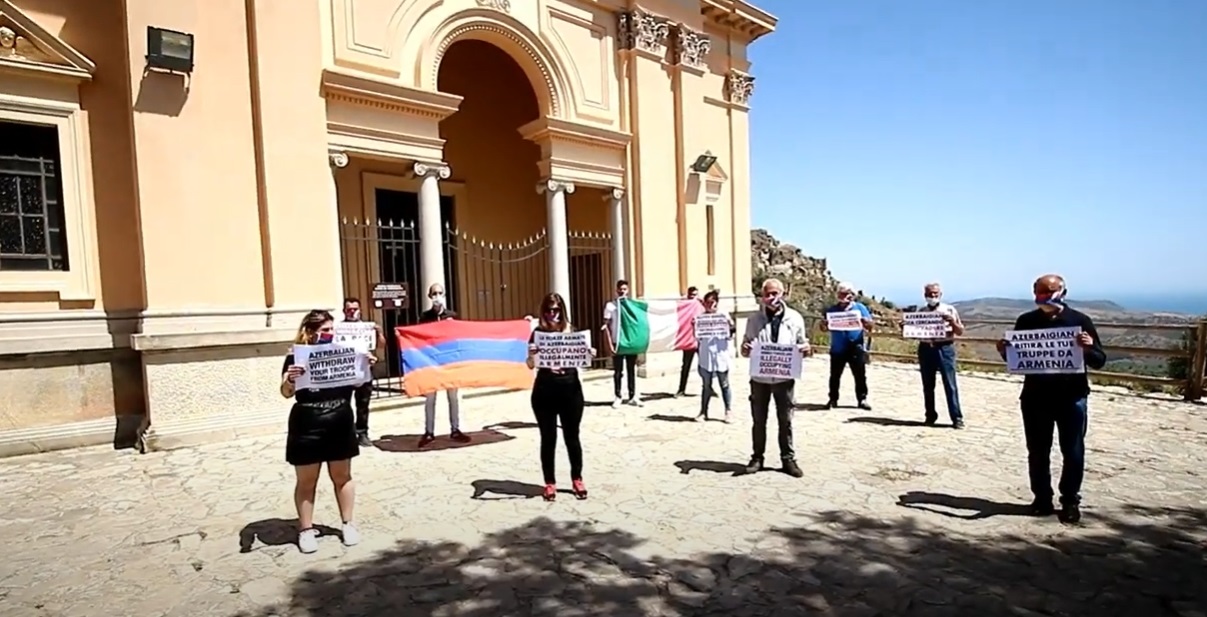 Հայ ռազմագերիների ազատ արձակման պահանջով խաղաղ ցույց՝ Իտալիայում
