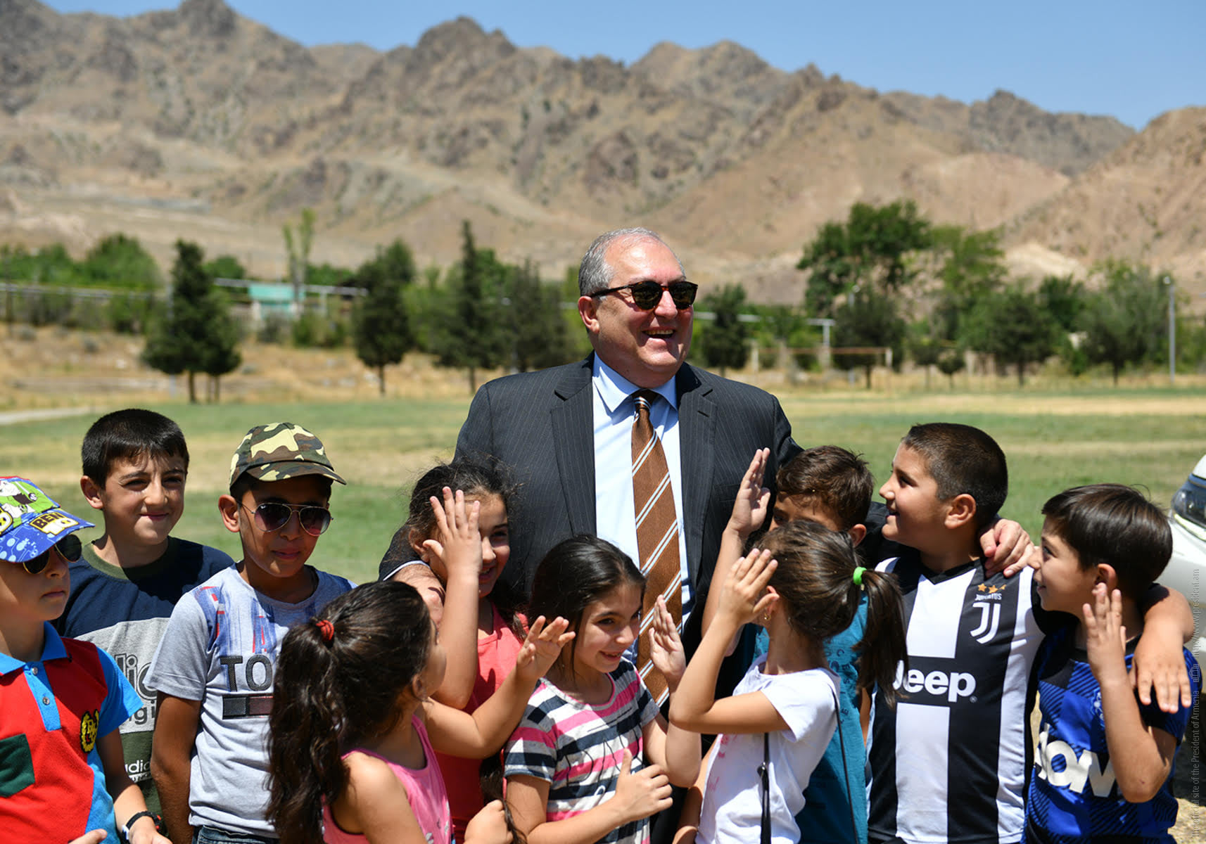 President of the Republic Armen Sarkissian’s Message On the Children's Rights Protection Day