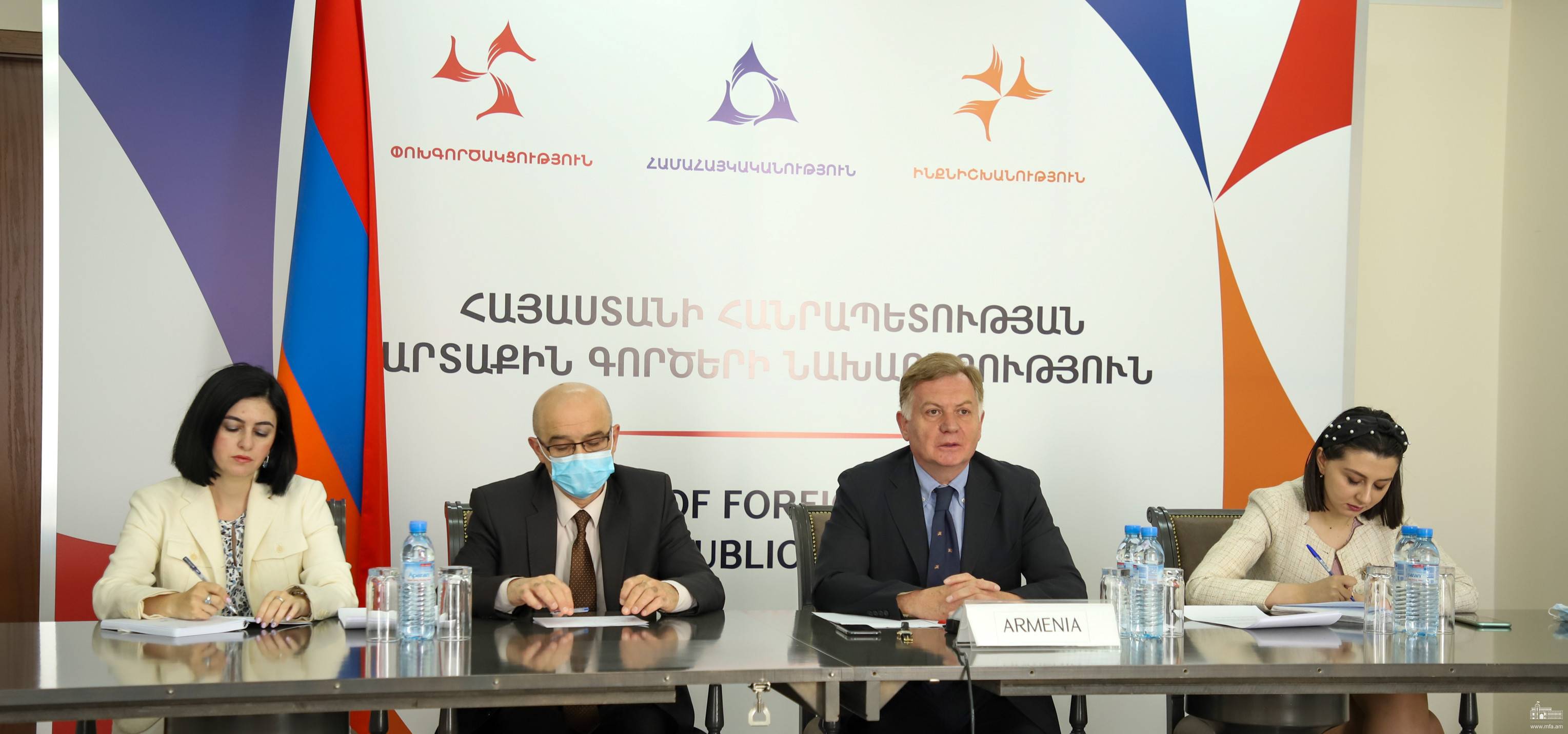 Քաղաքական խորհրդակցություններ Հայաստանի և Սլովենիայի արտաքին գործերի նախարարությունների միջև