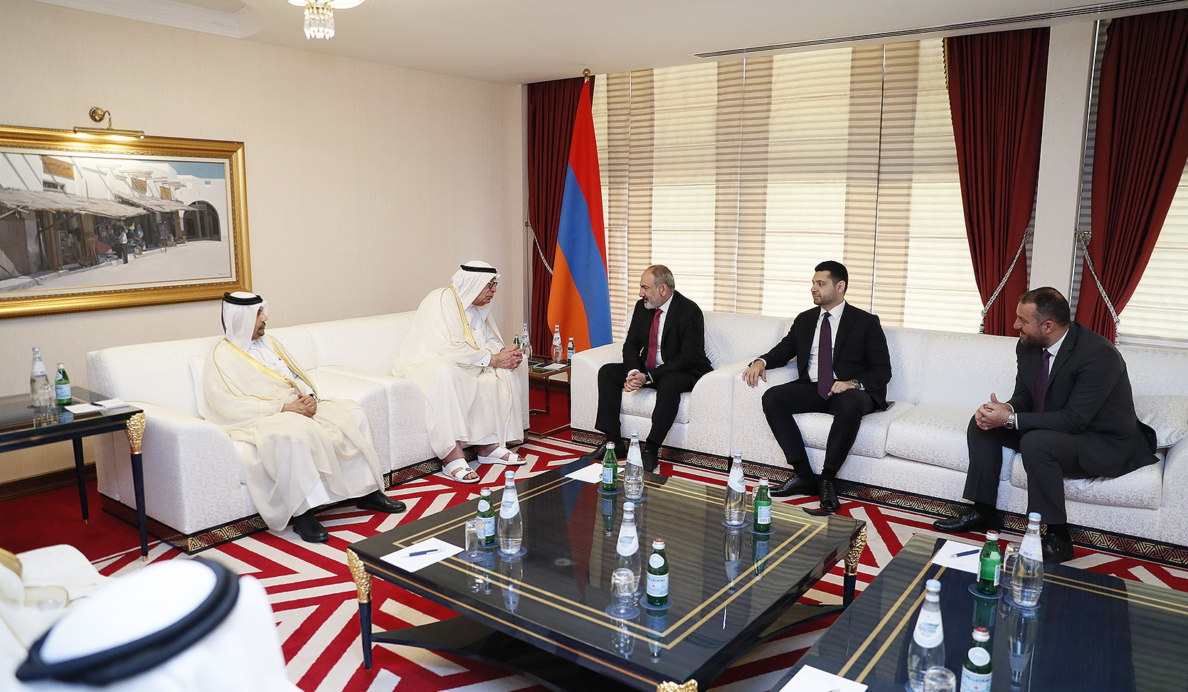 Վարչապետ Փաշինյանը Կատարի գործարար խորհրդի անդամների հետ քննարկել է ՀՀ-ում ներդրումային ծրագրերի իրականացմանը վերաբերող հարցեր
