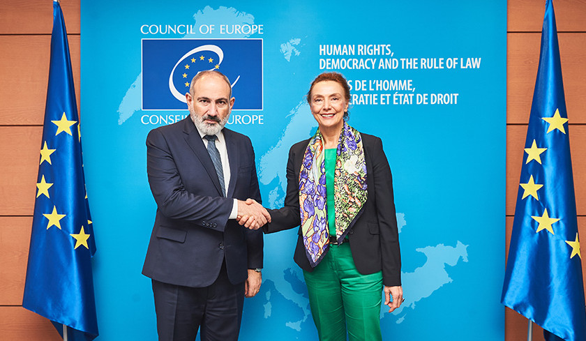 Եվրոպայի խորհրդի գլխավոր քարտուղարը ՀՀ վարչապետի հետ քննարկել է տարածաշրջանում տեղի ունեցող իրադարձությունները
