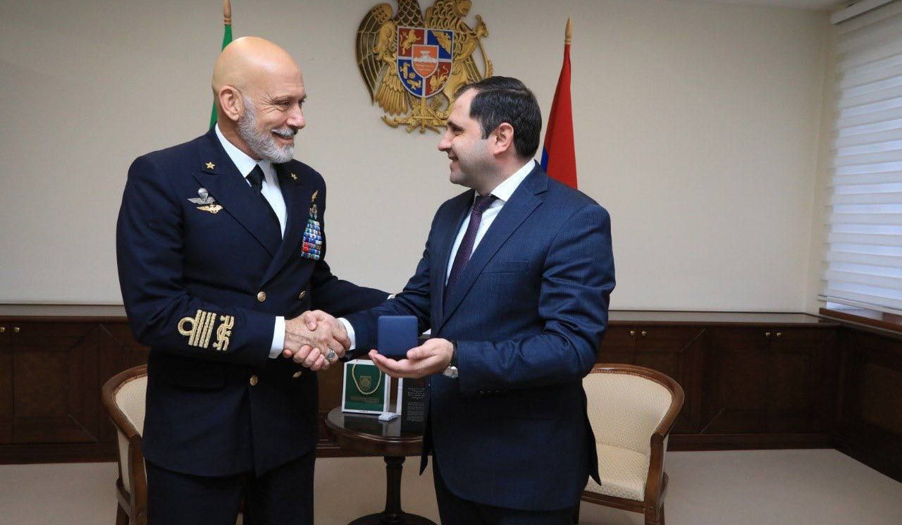 Քննարկվել են հայ-իտալական պաշտպանական համագործակցությանն ու տարածաշրջանային անվտանգությանն առնչվող հարցեր