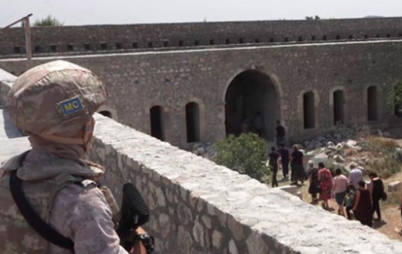 Более 200 паломников посетили монастырский комплекс в Нагорном Карабахе при обеспечении безопасности российскими миротворцами