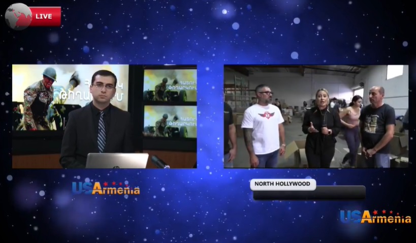 USArmenia TV-ի ուղիղ միացումը Հայաստան Համահայկական հիմնադրամի կենտրոնական պահեստից. ՏԵՍԱՆՅՈՒԹ