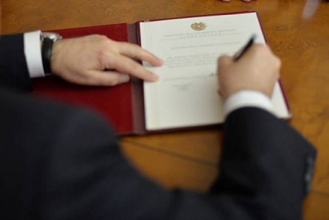 ՀՀ նախագահը ստորագրել է «Տեղական ինքնակառավարման մասին» օրենքում լրացում կատարելու մասին օրենքը