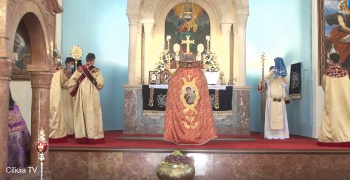 Արամ Ա կաթողիկոսը Լիբանանում պատարագ է մատուցել և ուղերձ է հղել Սուրբ Մարիամ Աստվածածնի Վերափոխման տոնի առթիվ․ ՏԵՍԱՆՅՈՒԹ