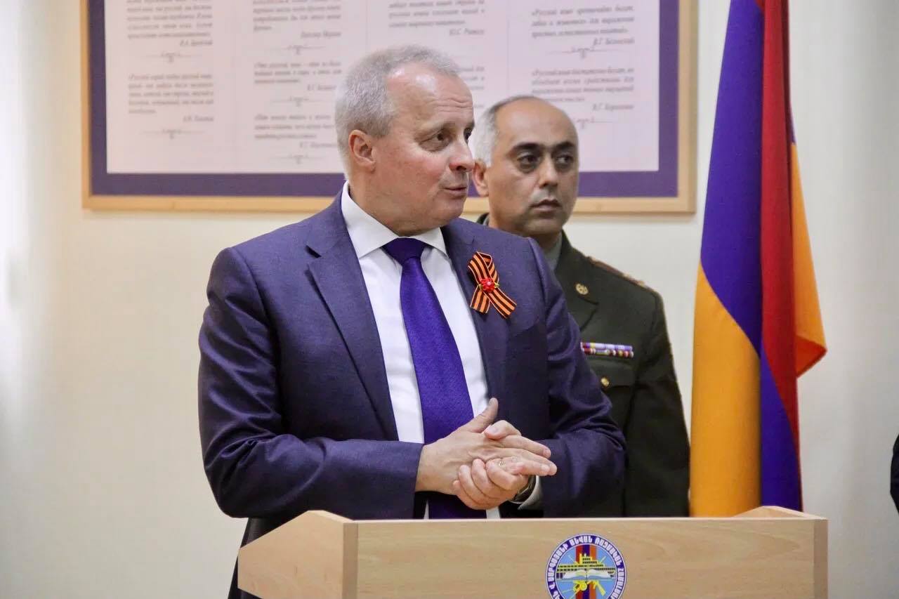 ՀՀ-ում ՌԴ դեսպան Սերգեյ Կոպիրկինն ուղերձ է հղել Հայրենական մեծ պատերազմում հաղթանակի 76-րդ ամյակի առիթով
