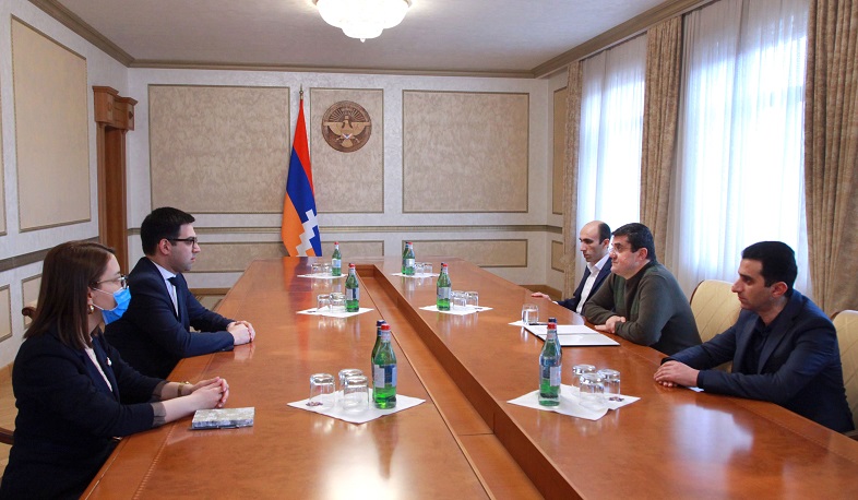 Араик Арутюнян и Рустам Бадасян обсудили вопросы сотрудничества в сфере юстиции