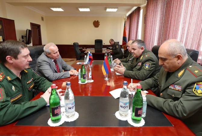 ՀՀ ԶՈՒ գլխավոր շտաբի պետը և ՌԴ դեսպանը քննարկել են ռազմական և ռազմատեխնիկական համագործակցության ծրագրերը