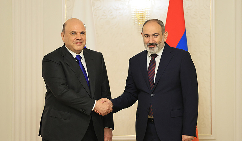 Մինսկում կայացել է Հայաստանի և Ռուսաստանի վարչապետներ Նիկոլ Փաշինյանի և Միխայիլ Միշուստինի հանդիպումը