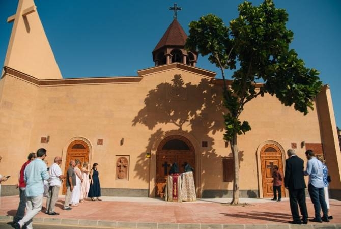 «Դռնբացեքի» և սրբապատկերների օծման արարողություններ. Իսպանիայի Մալագա քաղաքում հայկական եկեղեցի է բացվել