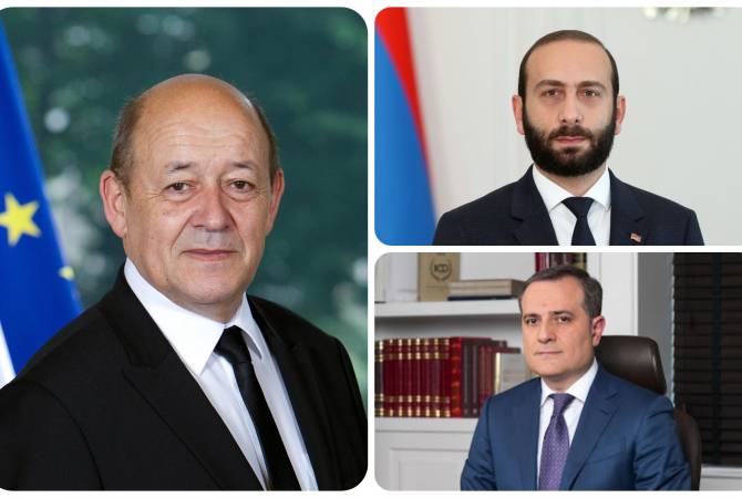 Փարիզում հանդիպել են Հայաստանի և Ադրբեջանի արտաքին գործերի նախարարները