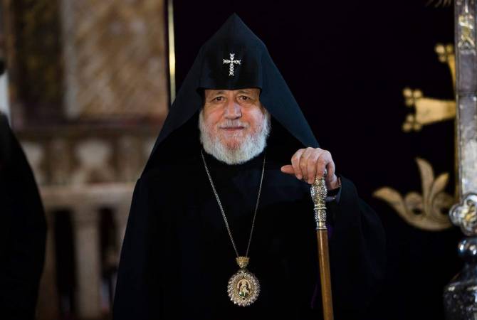 Католикос всех армян отбыл в Сюник и Арцах