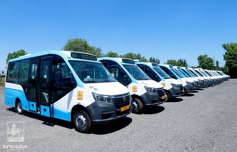 В Ереване на маршруты 47 и 24 будут выведены новые компактные автобусы