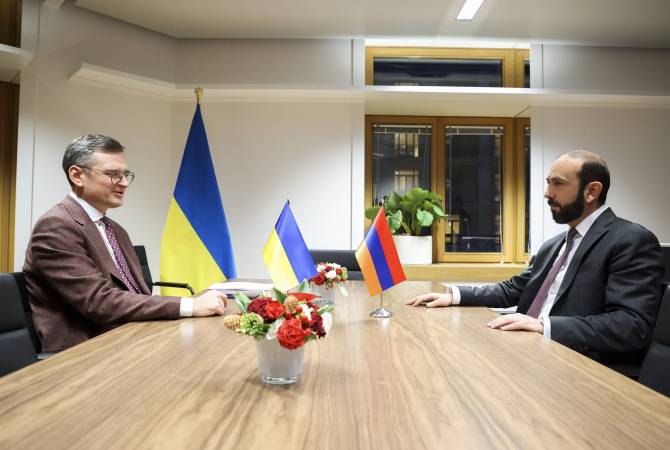 Հայաստանի և Ուկրաինայի ԱԳ նախարարները մտքեր են փոխանակել Հարավային Կովկասում տարածաշրջանային հարցերի շուրջ