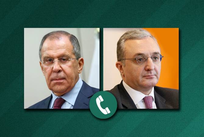 Armenian, Russian FMs discuss implementation of provisions of declaration on ending war