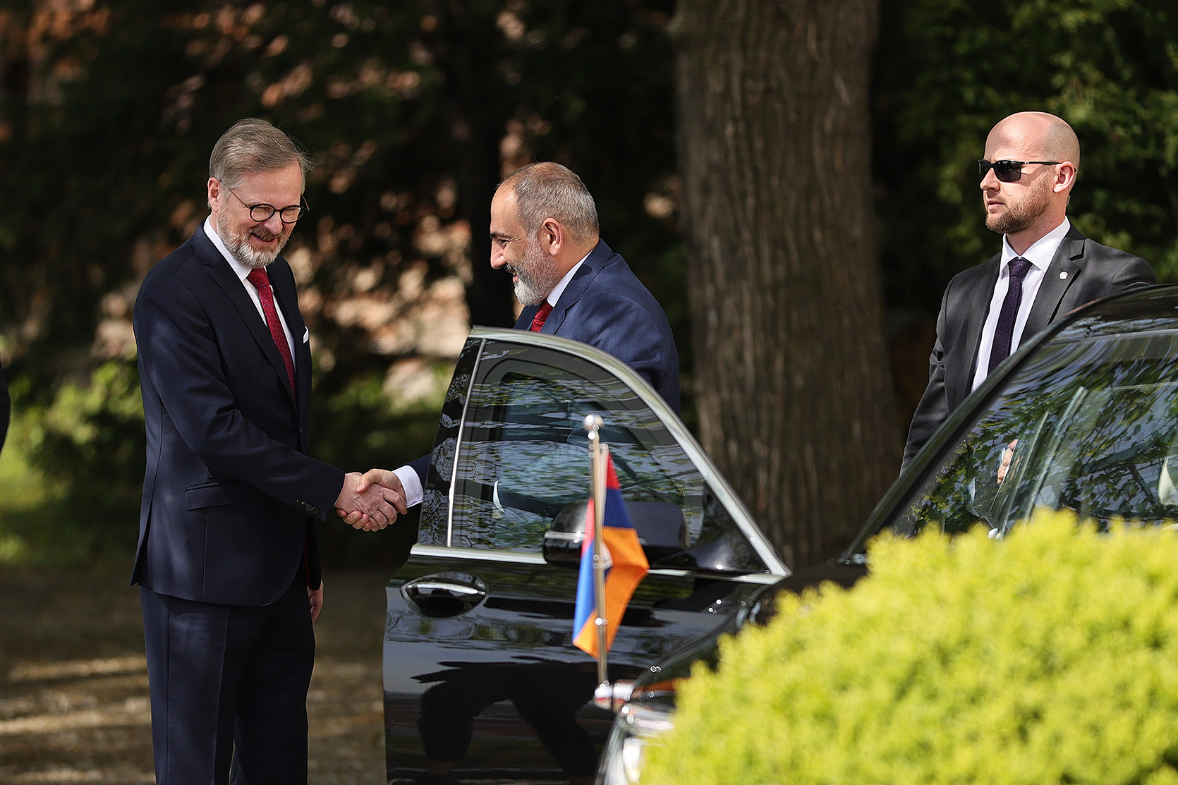 Պրահայում տեղի է ունեցել Հայաստանի և Չեխիայի վարչապետների հանդիպումը