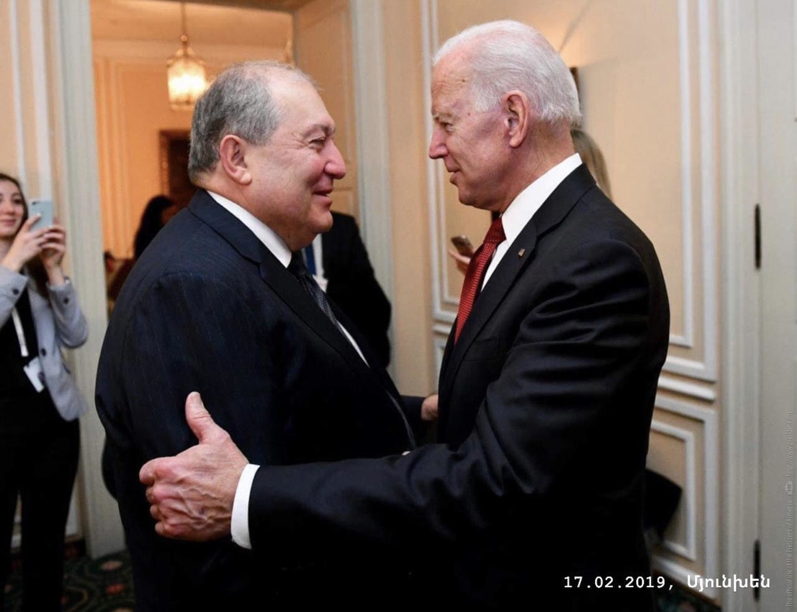 Ակնկալում եմ, որ մեր համագործակցությունն առաջ կմղի հայ-ամերիկյան բարեկամական հարաբերությունները. նախագահ Արմեն Սարգսյանը շնորհավորել է ԱՄՆ նախագահ Ջո Բայդենին