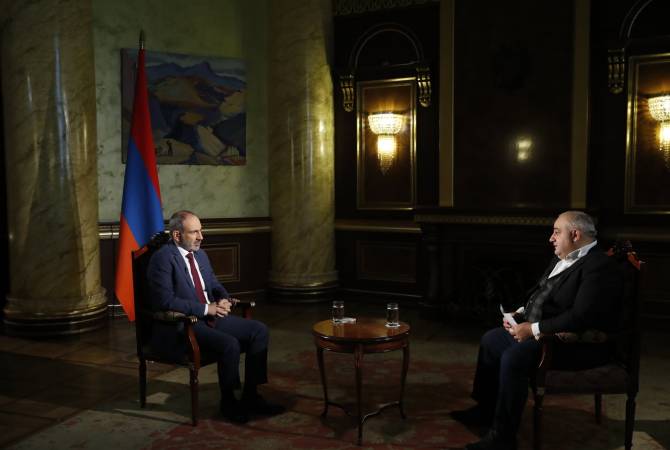 Заявление о прекращении боевых действий в НК не является политическим документом: Никол Пашинян дал интервью Общественному телевидению