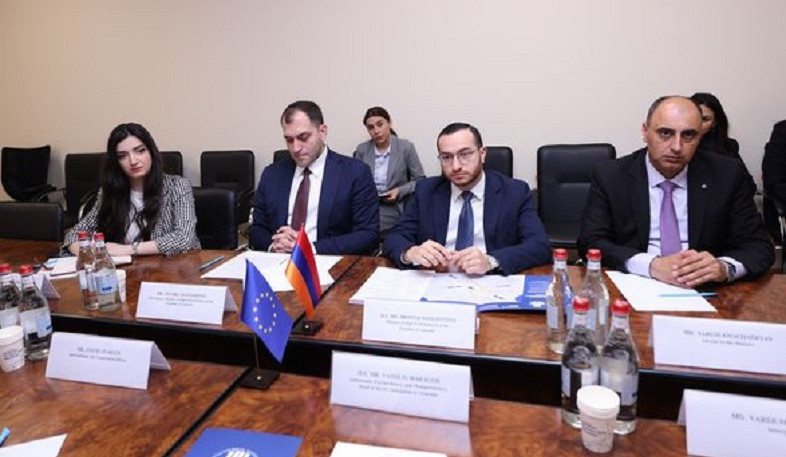 Մխիթար Հայրապետյանը և Վասիլիս Մարագոսը քննարկել են ՀՀ-ԵՄ բազմակողմ համագործակցության օրակարգային հարցեր