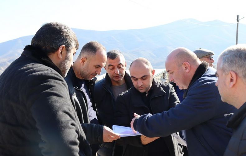 Պատասխանատուները հետևել են «Հայաստան» հիմնադրամի ֆինանսավորմամբ իրականացվող շինաշխատանքների ընթացքին